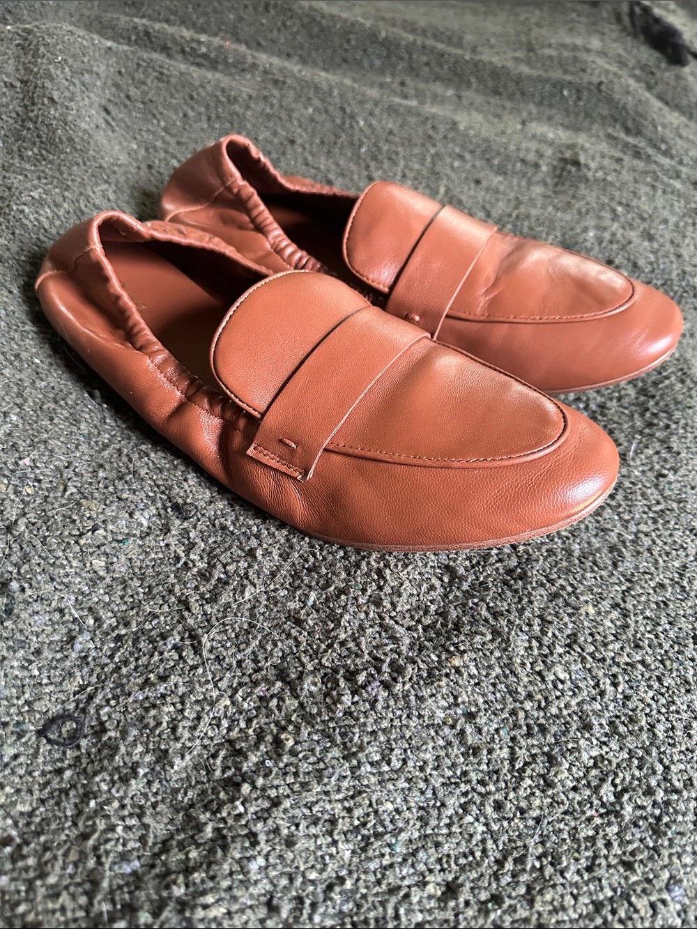 Women’s Quince Loafers in Cognac Brown